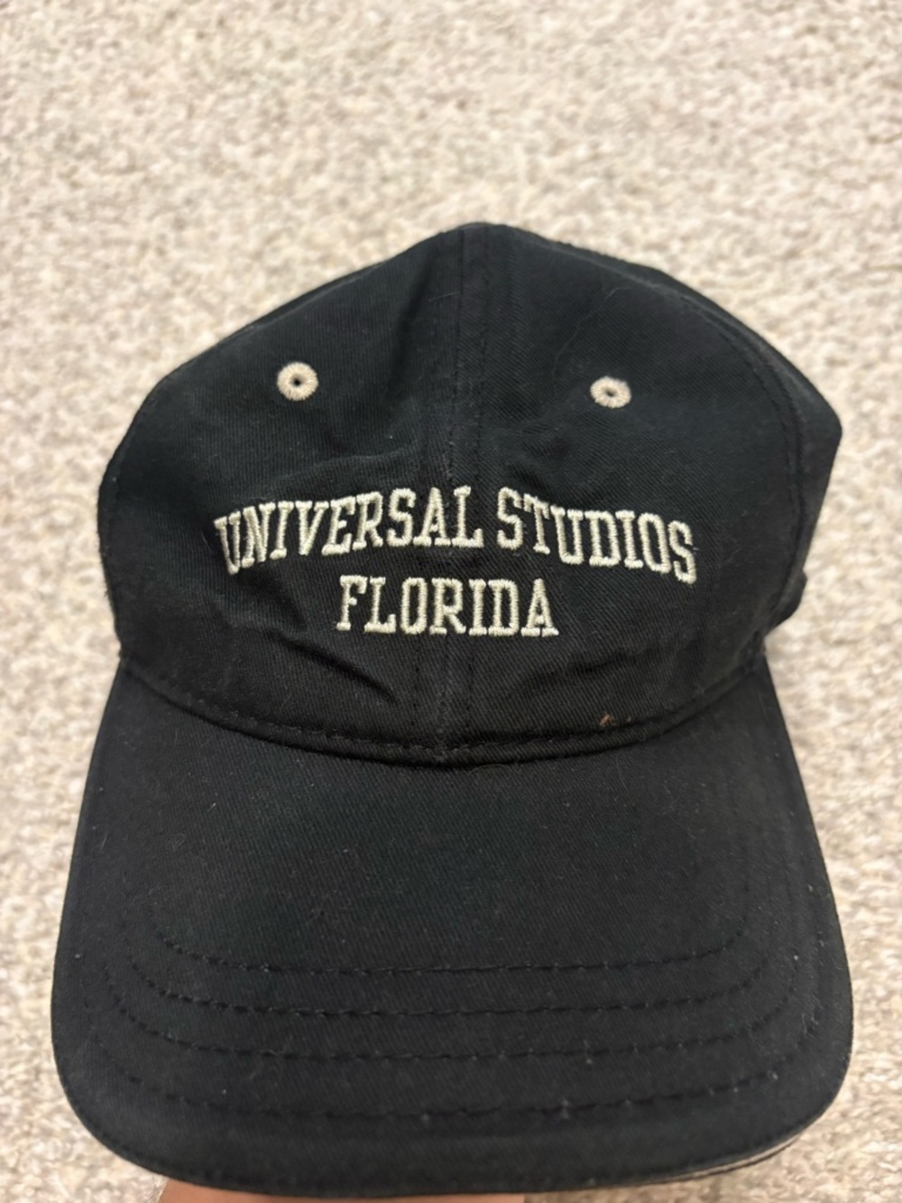 Vintage Universal Studios Florida Black Baseball Cap